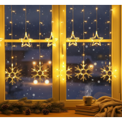 Kar Tanesi Perde Led