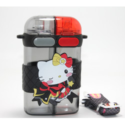 Hello Kitty Figürlü Çift Bölmeli Pipetli Suluk
