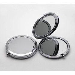 PROMOSYON CEP AYNASI (GÜMÜŞ RENK)