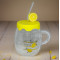 Limon Tasarımlı Kupa Bardak