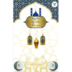 Sarkıt Ramazan Süsü Lacivert - Hoşgeldin Ya Şehri Ramazan