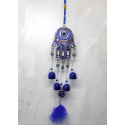 Metal Nazar Boncuğu Çan Model 18