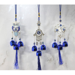 Metal Nazar Boncuğu Çan Model 6