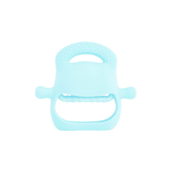 Mavi Bebek Silikon Diş Kaşıyıcı