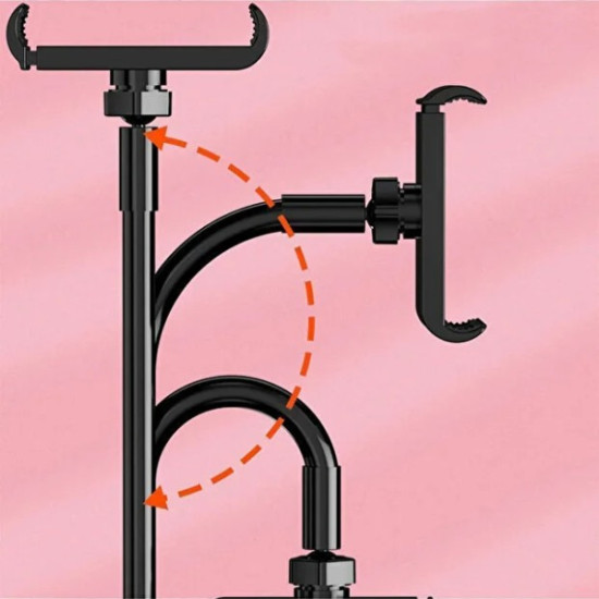 360 Derece Oynar Masaüstü Akrobat Telefon Tutucu