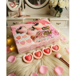 4'lü Kalp Allık Blush Seti
