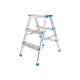 3+3 Çift Basamaklı Alüminyum Metal Merdiven