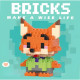 Bricks Zootropolis Nick Wilde Mini Lego Figürü