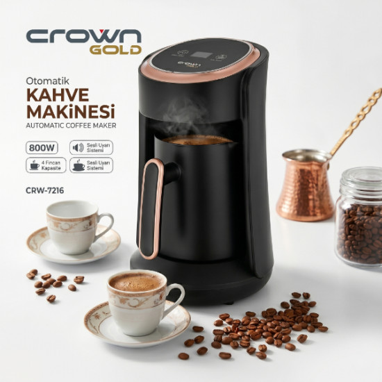 Tek Hazneli Otomatik Türk Kahve Makinesi
