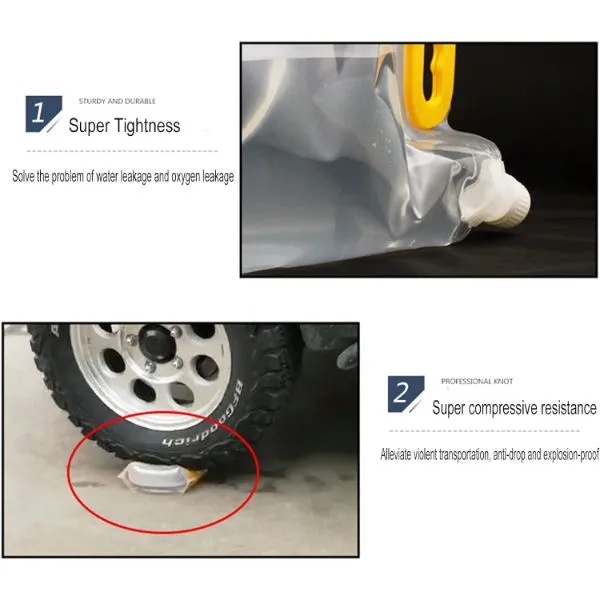 Dayanıklı Plastik İçecek Çantası 2 Litre Dayanıklı Plastik İçecek Çantası 2 Litre