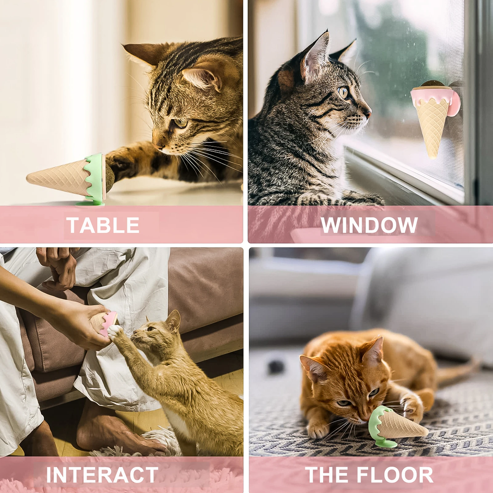 Dondurma Şeklinde Kedi Otu Nanesi Dondurma Şeklinde Kedi Otu Nanesi