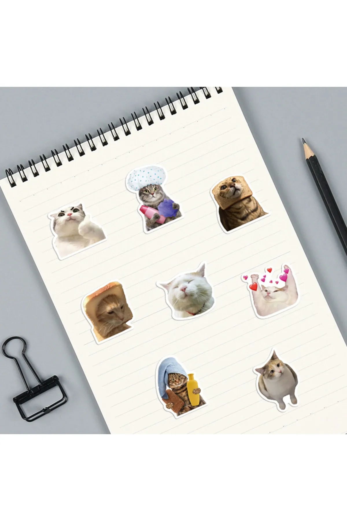 Çılgın Kediler Macbook Notebook Tablet Telefon Ajanda Laptop Defter Sticker Seti  Çılgın Kediler Macbook Notebook Tablet Telefon Ajanda Laptop Defter Sticker Seti